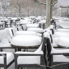 Frühlingswinter an der Paulskirche