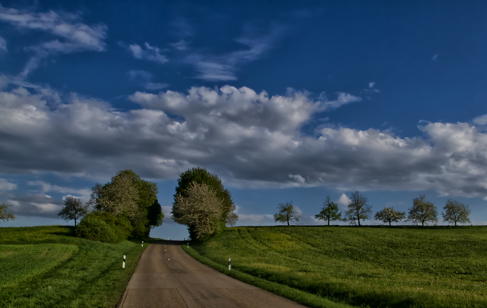 Frühlingswolken im April