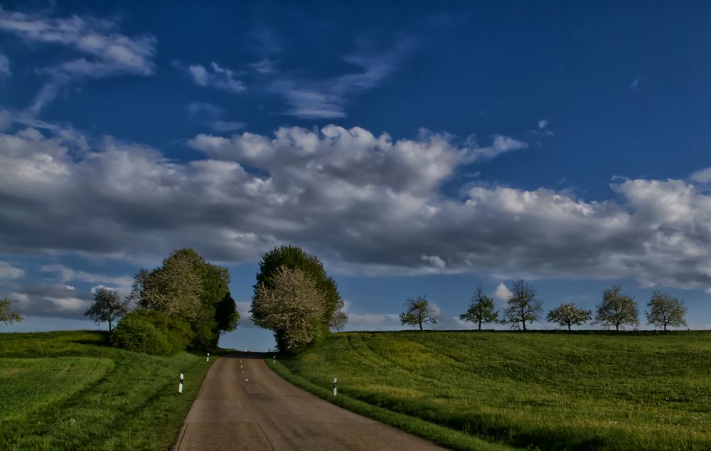 Frühlingswolken im April