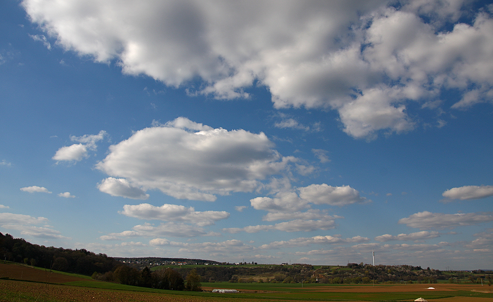 Frühlingswolkenhimmel...