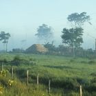 Frühmorgendliche Landschaft in Chiapas