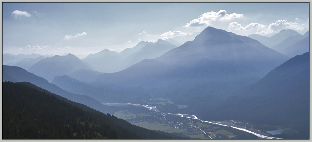 frühmorgendlicher Aufstieg zur Leilachspitze