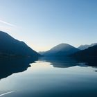 frühmorgendliches schwimmen im weissensee