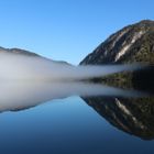 Frühmorgens am Almsee - Spieglein, Spieglein an der Wand...