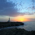 Frühmorgens am Cap Favaritx, Menorca