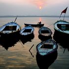 Frühmorgens am Ganges