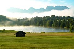 Frühmorgens am Geroldsee