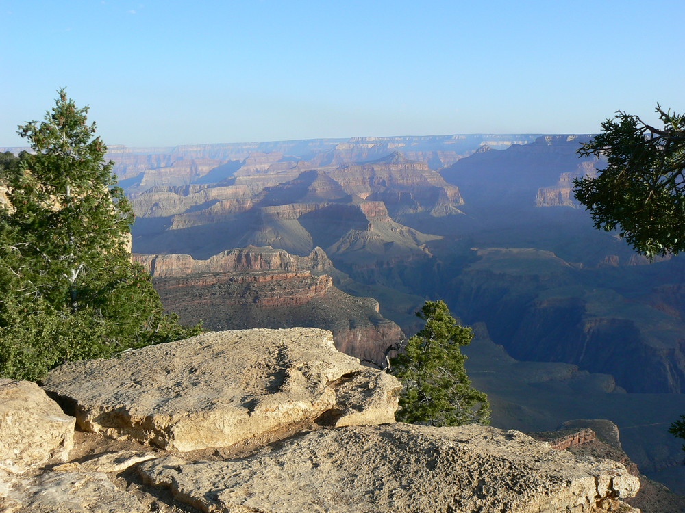 Frühmorgens am Grand Canyon