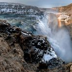 Frühmorgens am Gullfoss