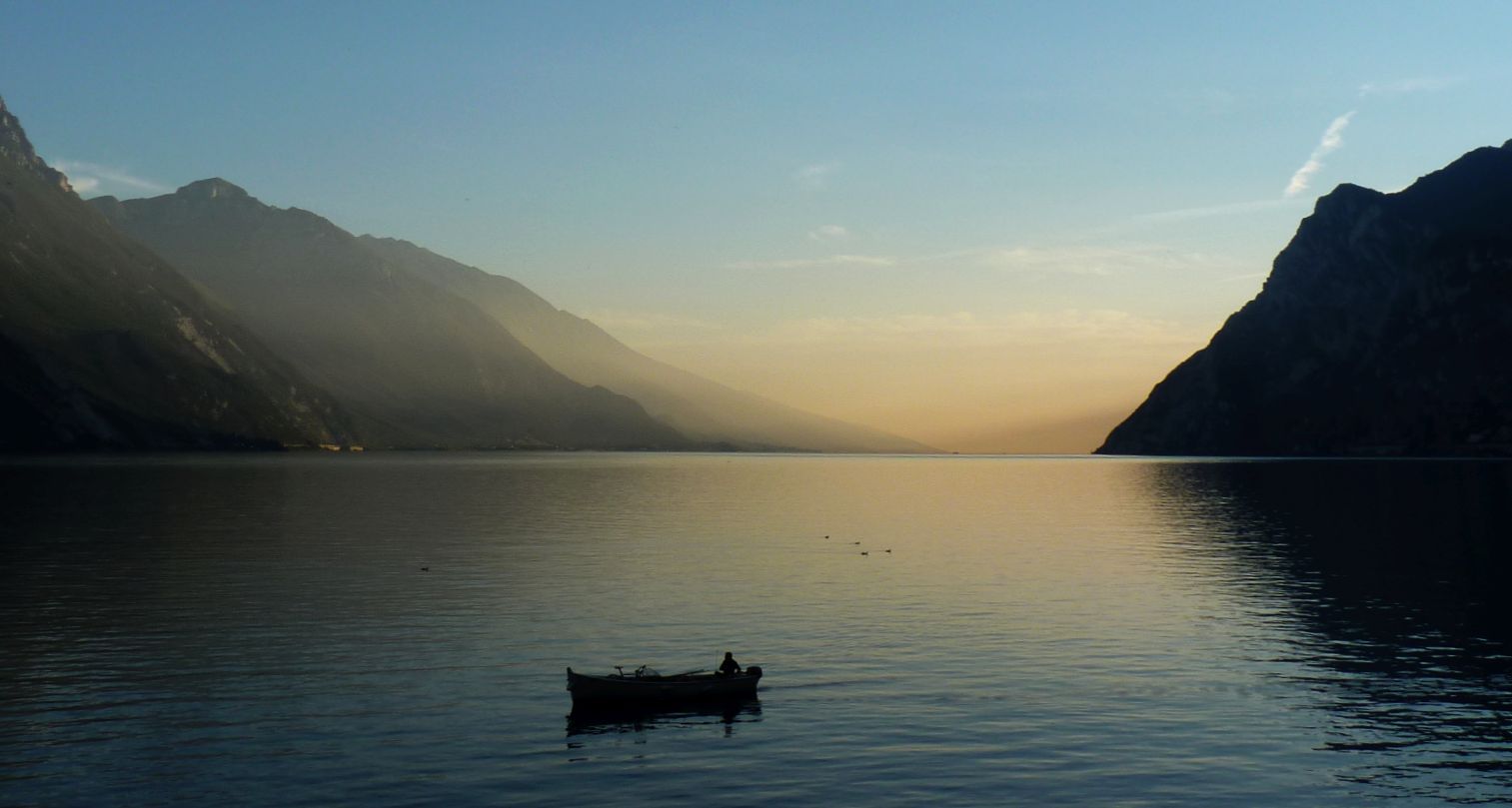 frühmorgens am Lago