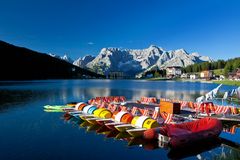 frühmorgens am Lago Misurina