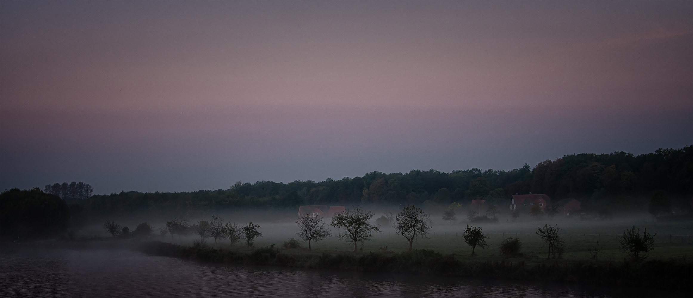 Frühmorgens am Mittellandkanal