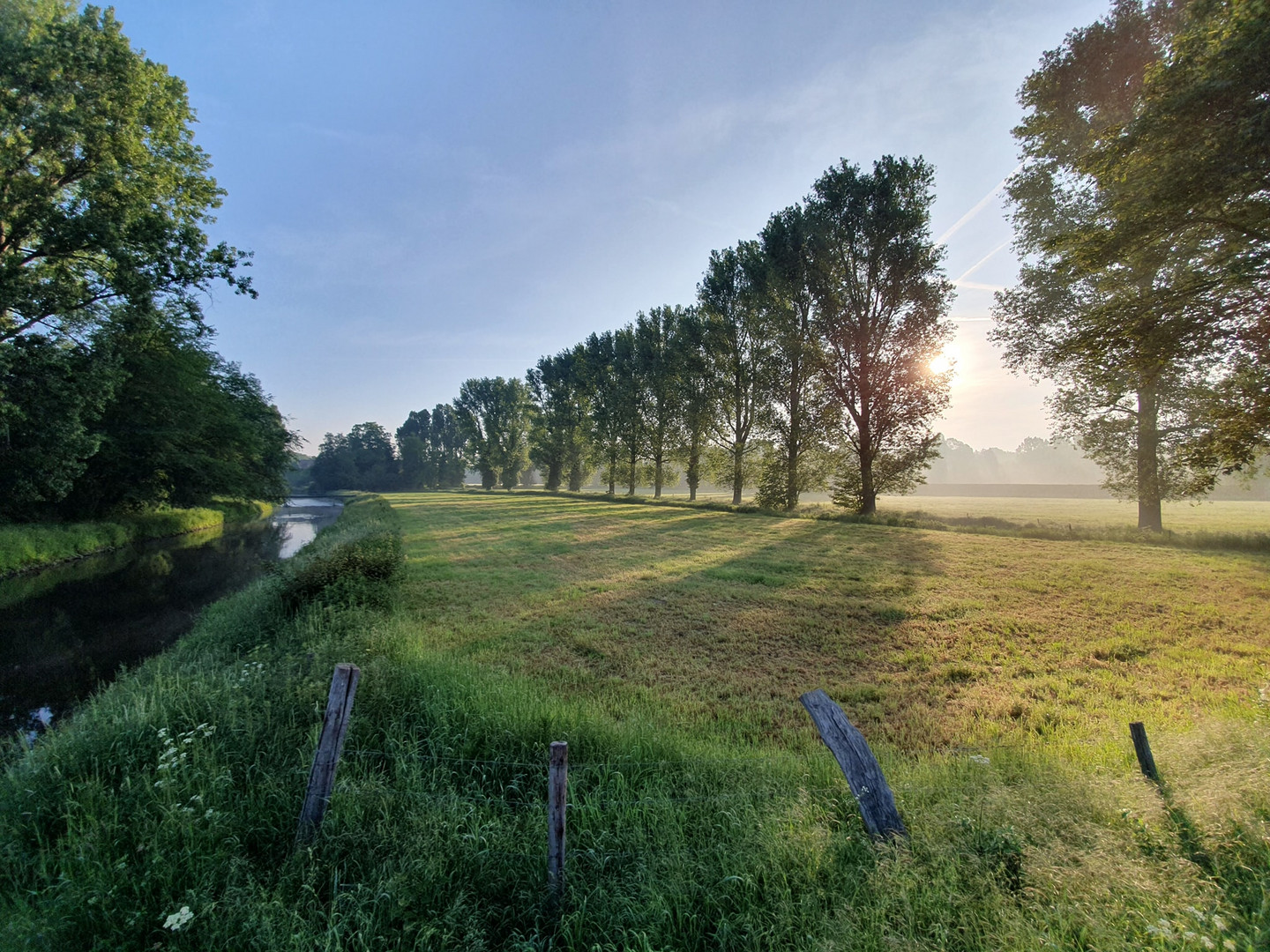 Frühmorgens am Niederrhein