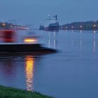 Frühmorgens am Nord-Ostsee-Kanal