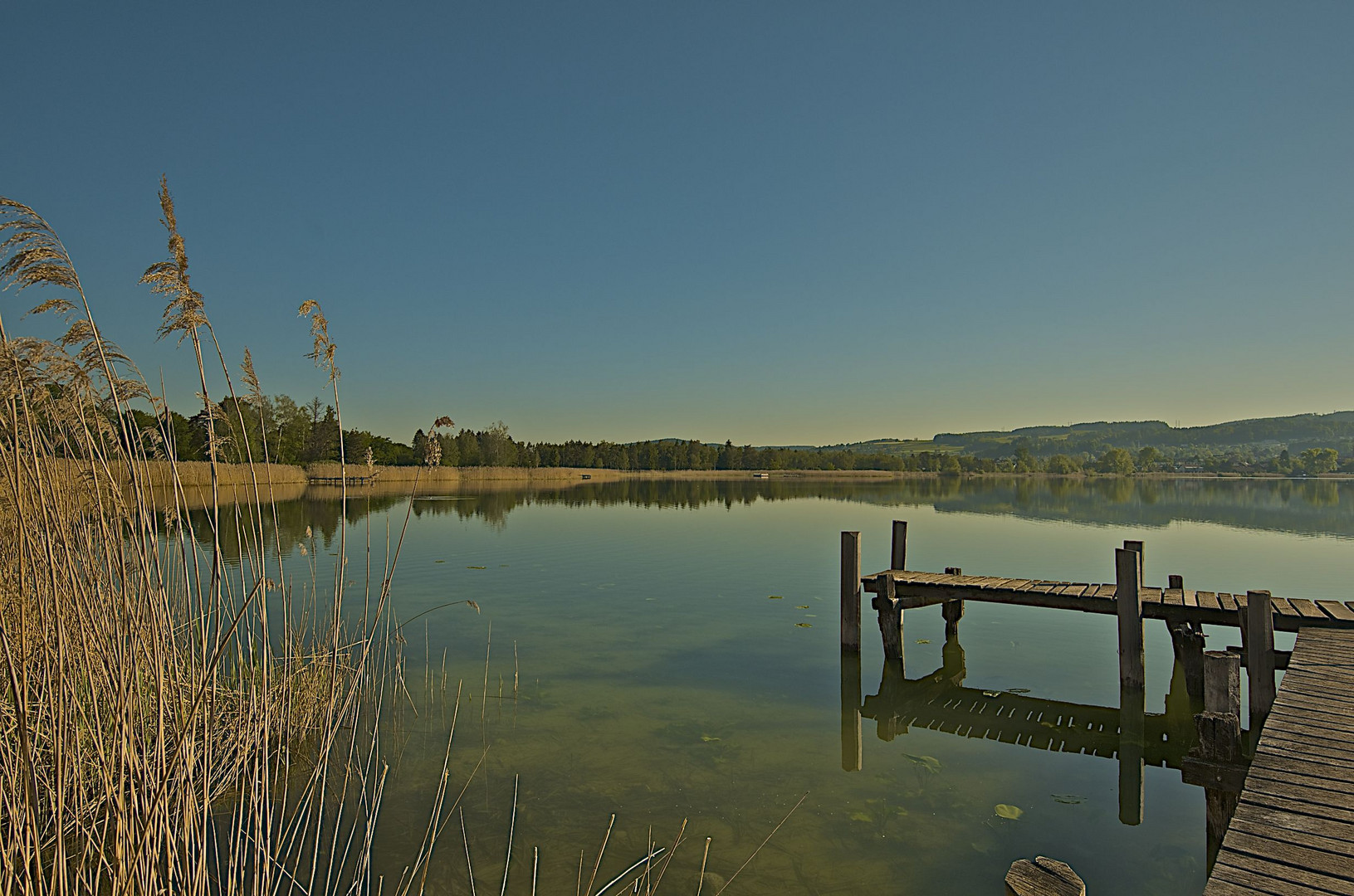 Frühmorgens am Pfäffikersee