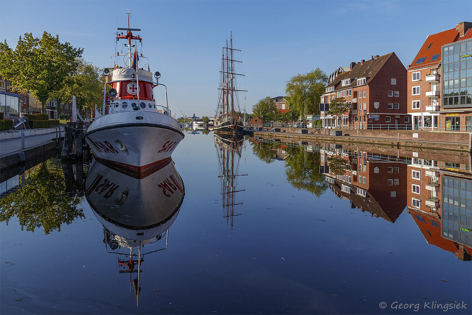 Frühmorgens am Ratsdelft … 