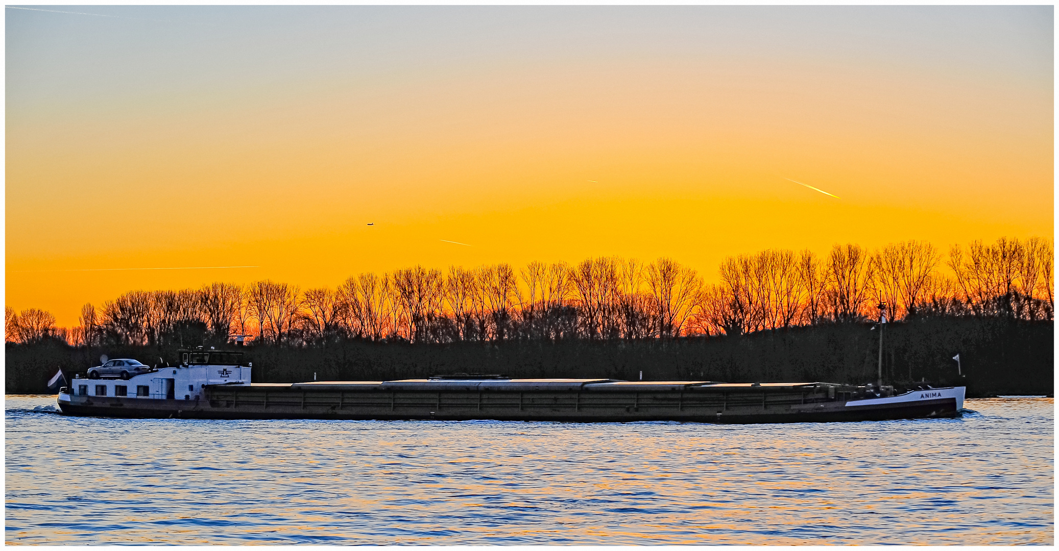 Frühmorgens am Rhein !