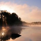 Frühmorgens am Saljensee