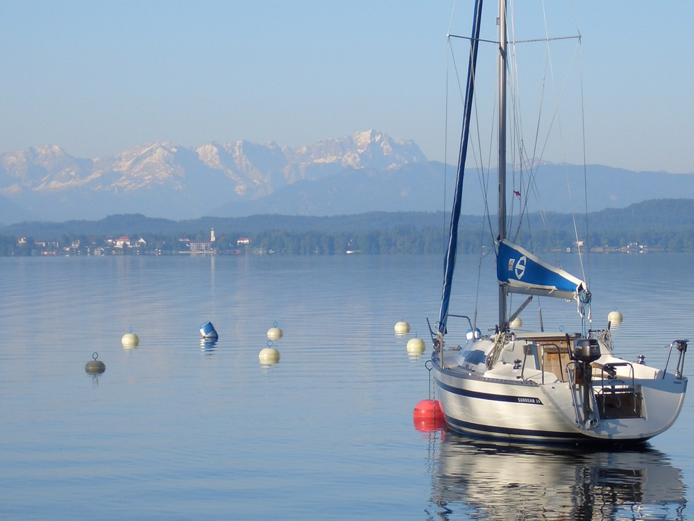 Frühmorgens am See