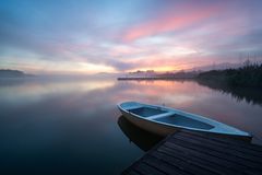 frühmorgens am See