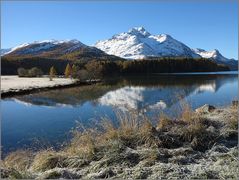 frühmorgens am Silsersee