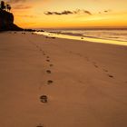 Frühmorgens am Strand