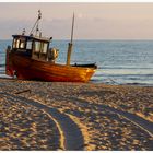 Frühmorgens am Strand von Ahlbeck