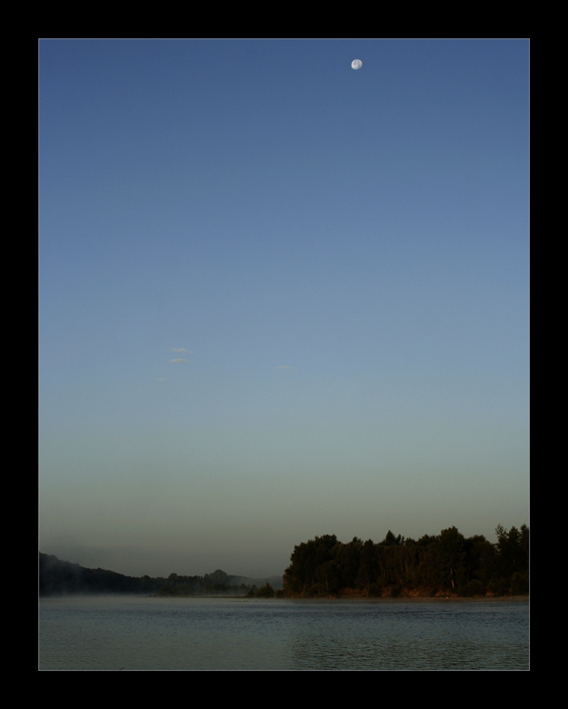 Frühmorgens an der Loire