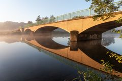 Frühmorgens an der Ruhr bei Schwerte