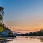 Frühmorgens an der Weser