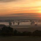 Frühmorgens auf dem Galgenberg ..