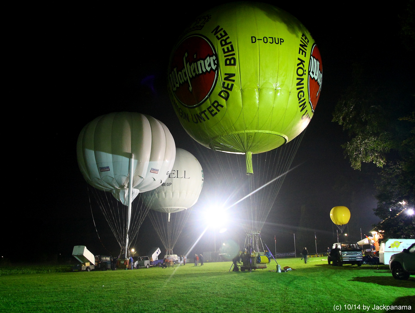 Frühmorgens auf dem Startplatz in Wittringen