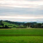 Frühmorgens auf dem Weg ins Allgäu