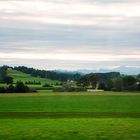 Frühmorgens auf dem Weg ins Allgäu