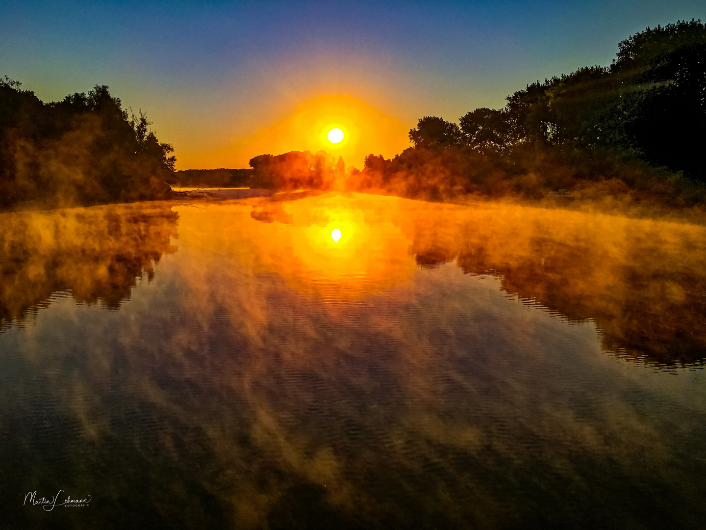 Frühmorgens auf der Havel