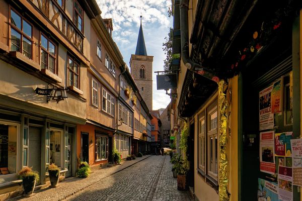 Frühmorgens auf der Krämerbrücke II
