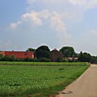 Frühmorgens da lag so schaurig Verfallen im Felde das Haus