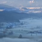 Frühmorgens im Allgäu