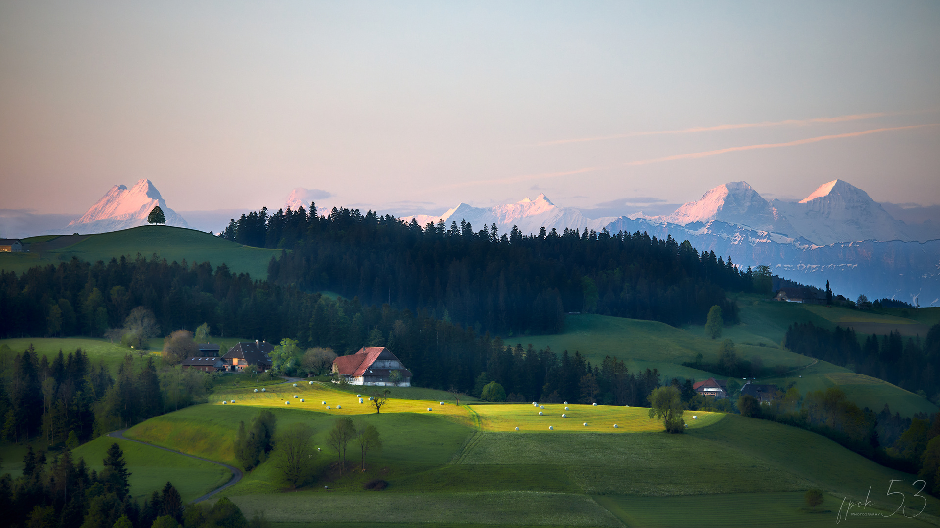 Frühmorgens im Emmental