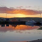 Frühmorgens im Hafen von Lerwick/Shetland Islands