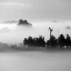 Frühmorgens im Nebel