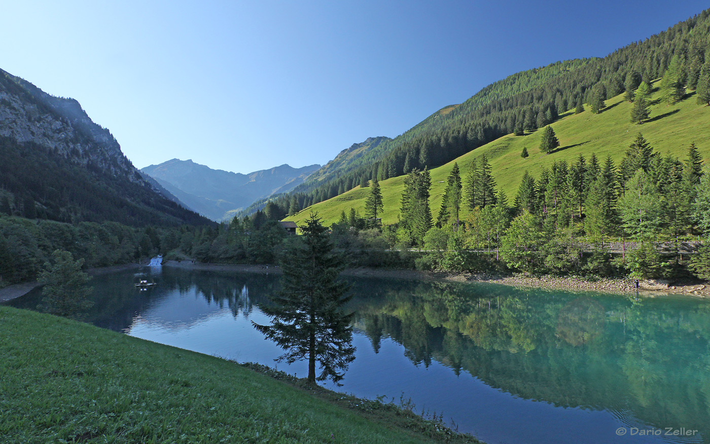 Frühmorgens im Steg