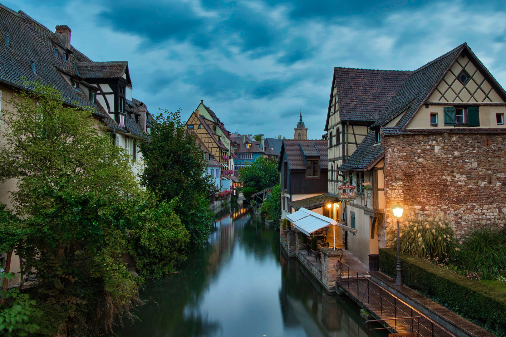 Frühmorgens in Colmar