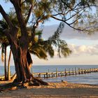 Frühmorgens in Dangriga