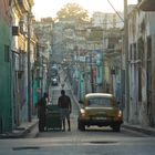 Frühmorgens in den Straßen von Santiago de Cuba