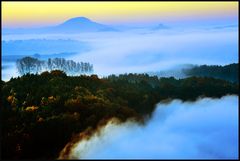 Frühmorgens in der Sächsischen Schweiz (II)