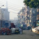 Frühmorgens in Edfu