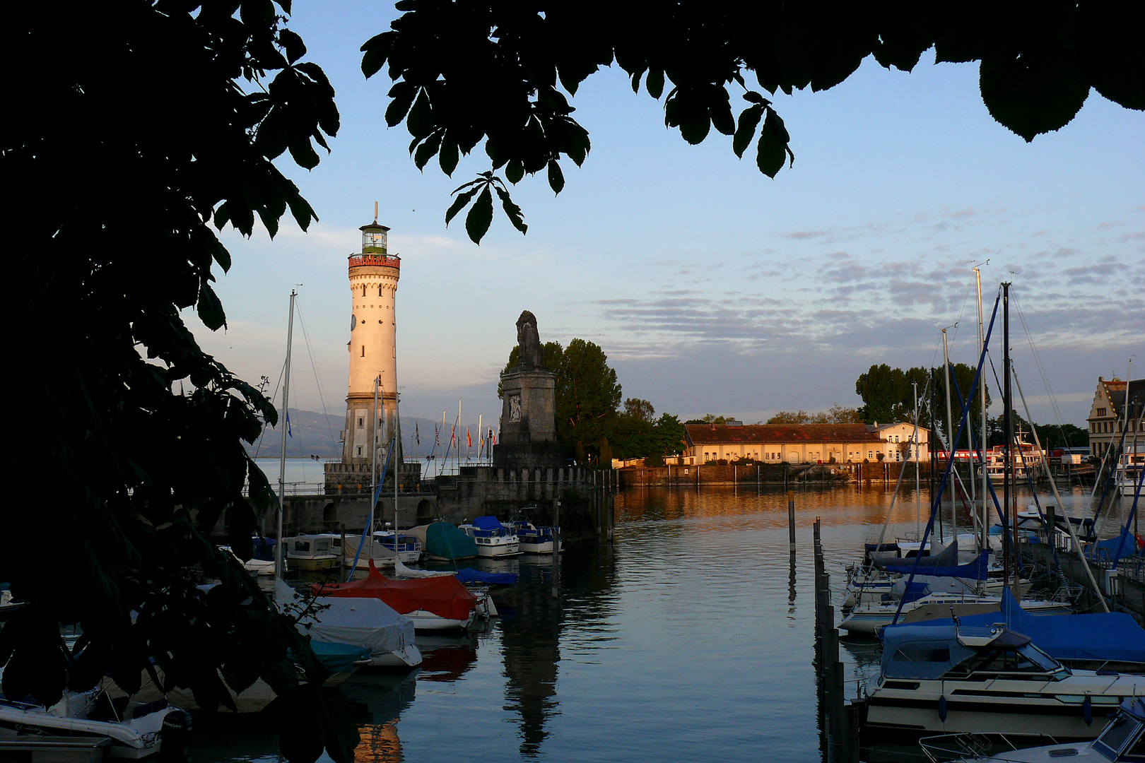 Frühmorgens in Lindau