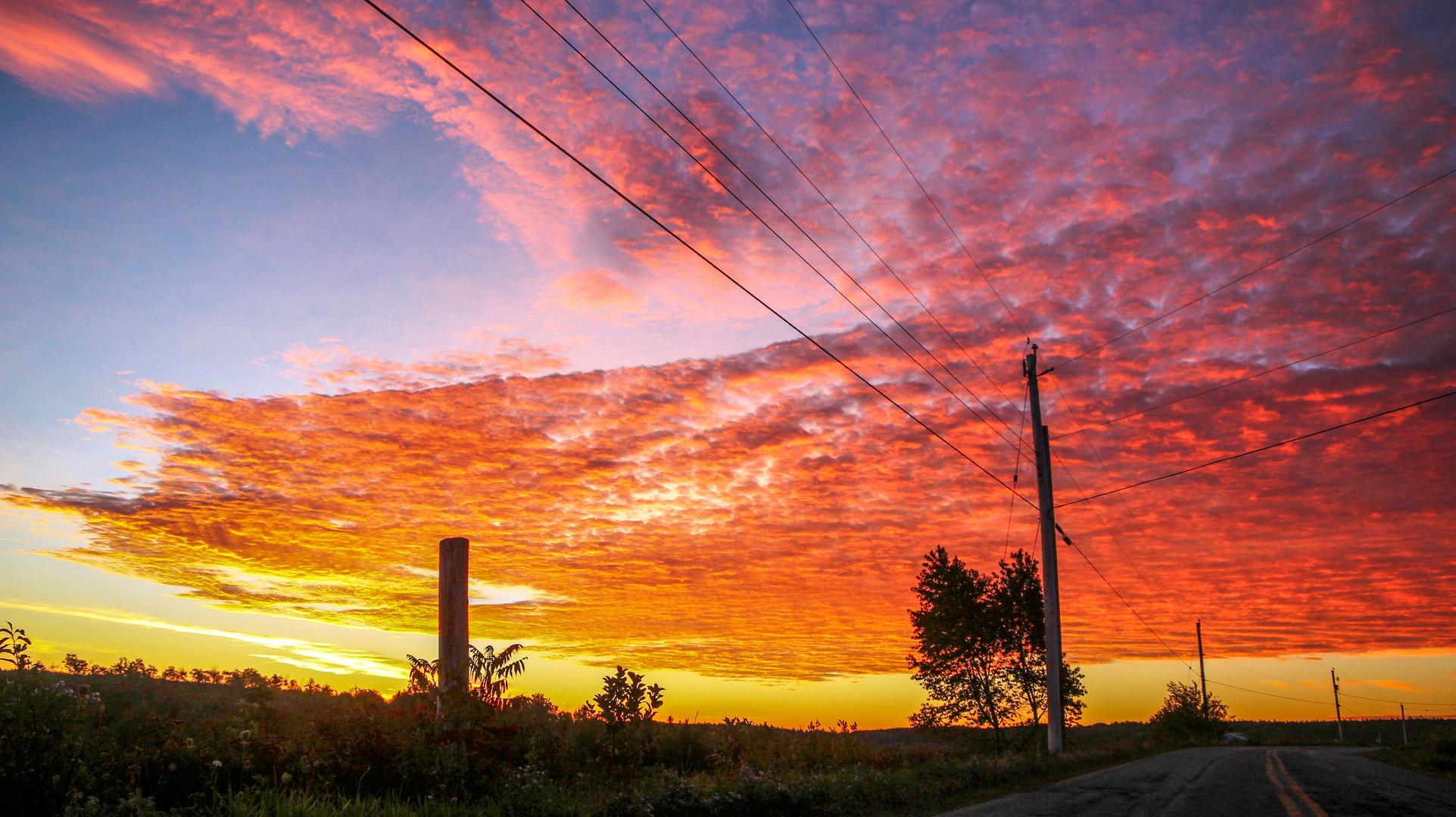 Frühmorgens in Nova Scotia