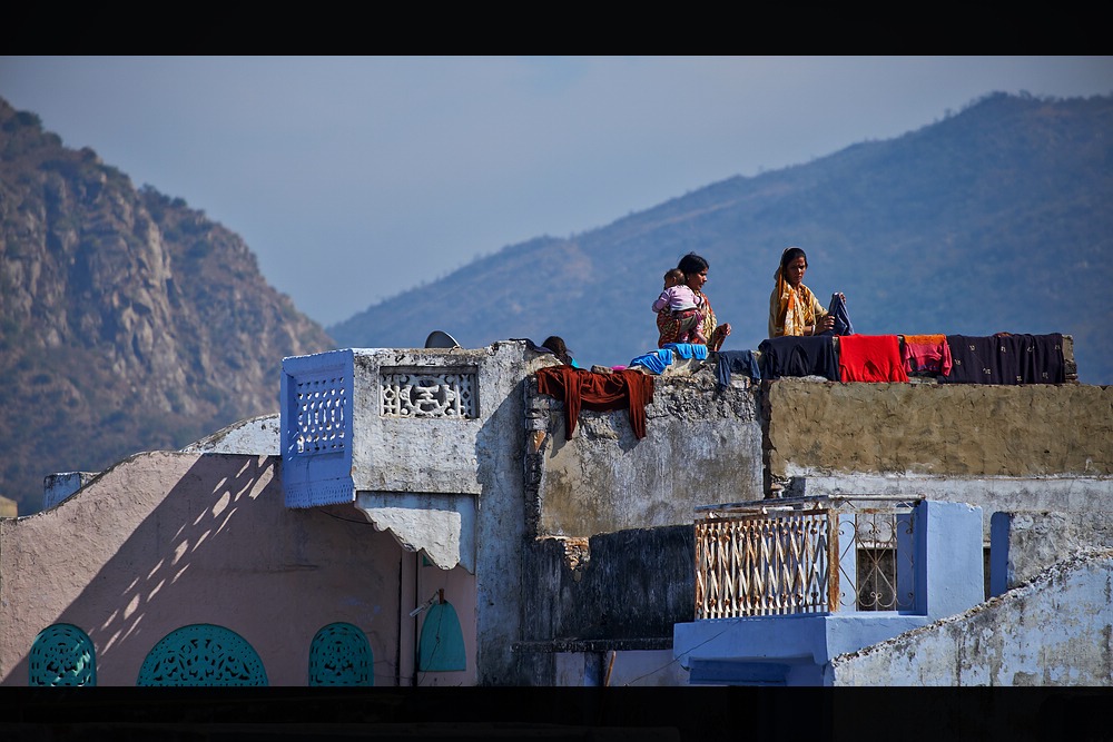 Frühmorgens in Pushkar